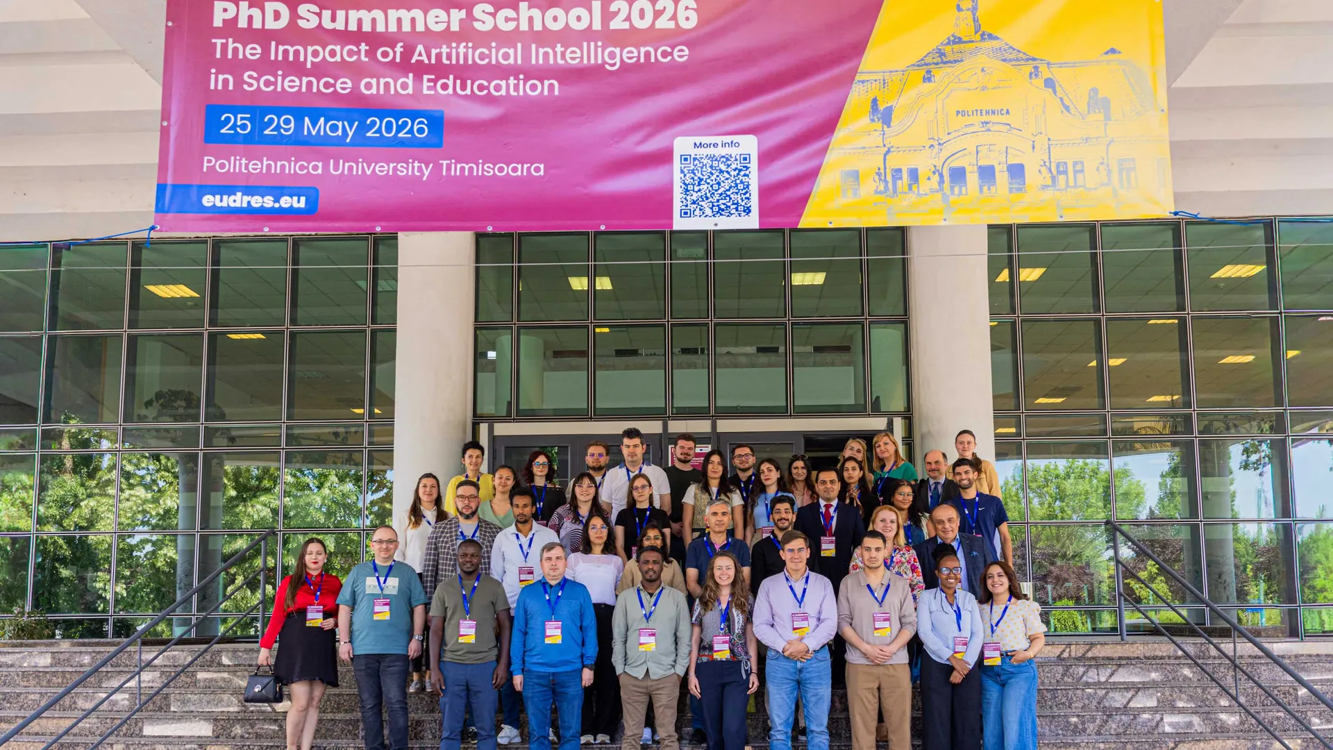Universitatea Politehnica Timișoara a găzduit cea de-a doua ediție a E³UDRES² PhD Summer School dedicată Inteligenței Artificiale