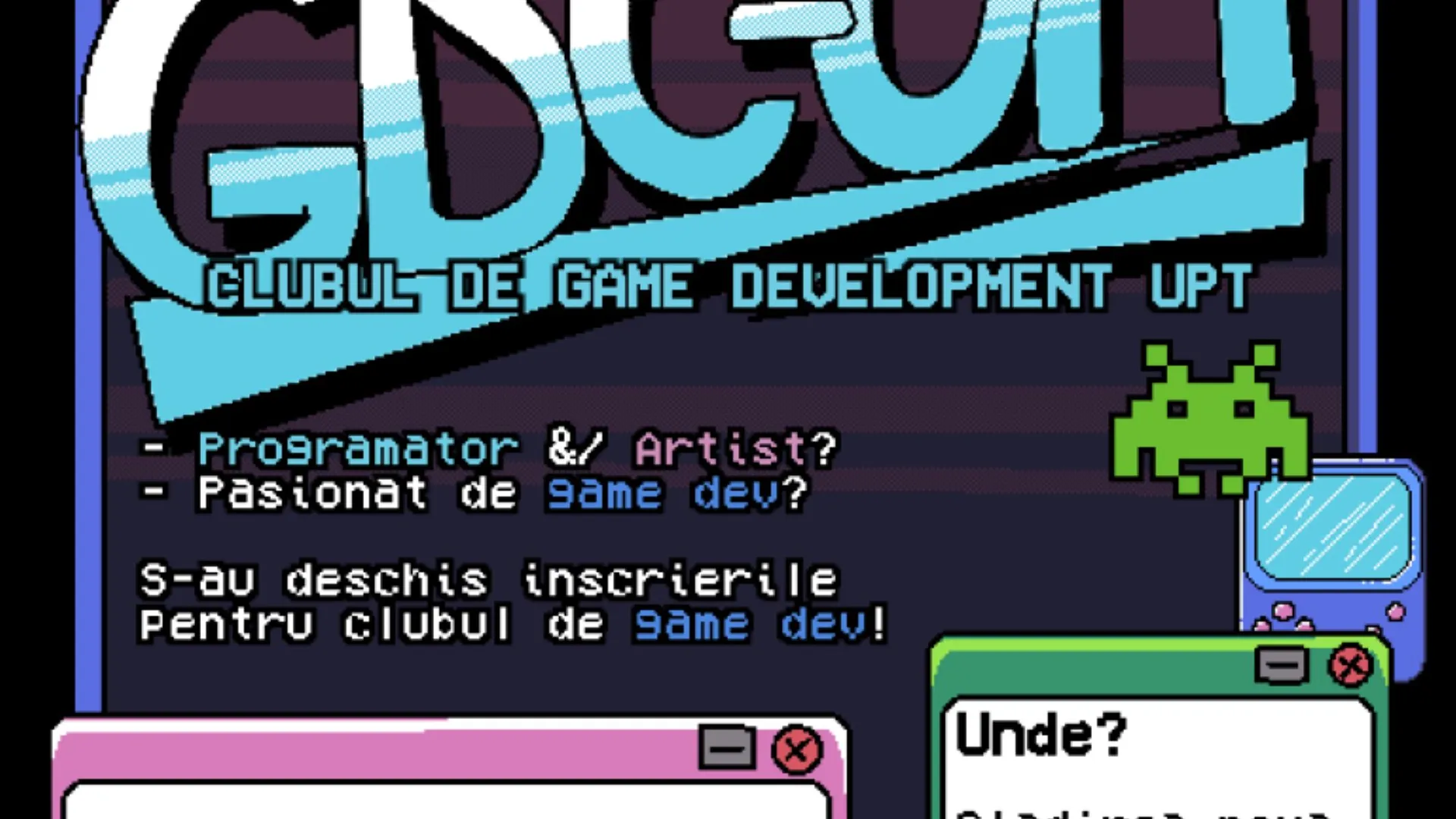 Pasiunea devine realitate: Se deschide Clubul de Game Development la Universitatea Politehnica Timișoara!