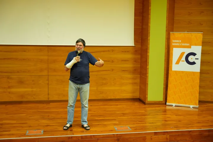 James Coplien, pionier al programării moderne, în dialog cu studenții de la Facultatea de Automatică și Calculatoare din cadrul UPT