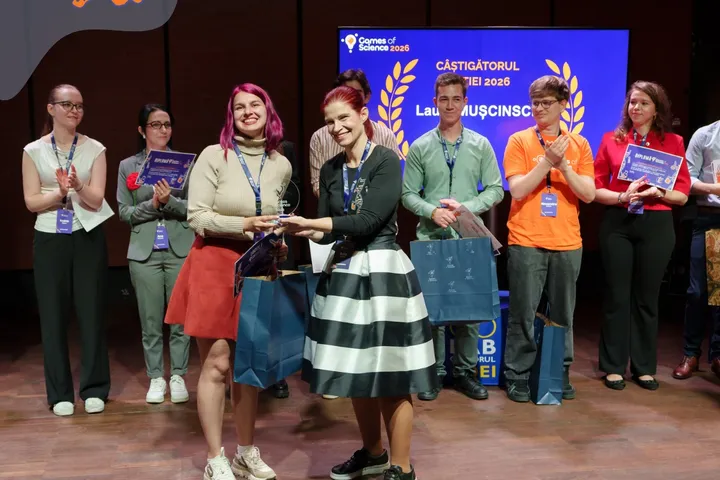 Marele premiu „Games of Science”: povestea Laurei Cotogoi-Mușcinschi, masteranda UPT care cercetează viitorul protezelor bionice
