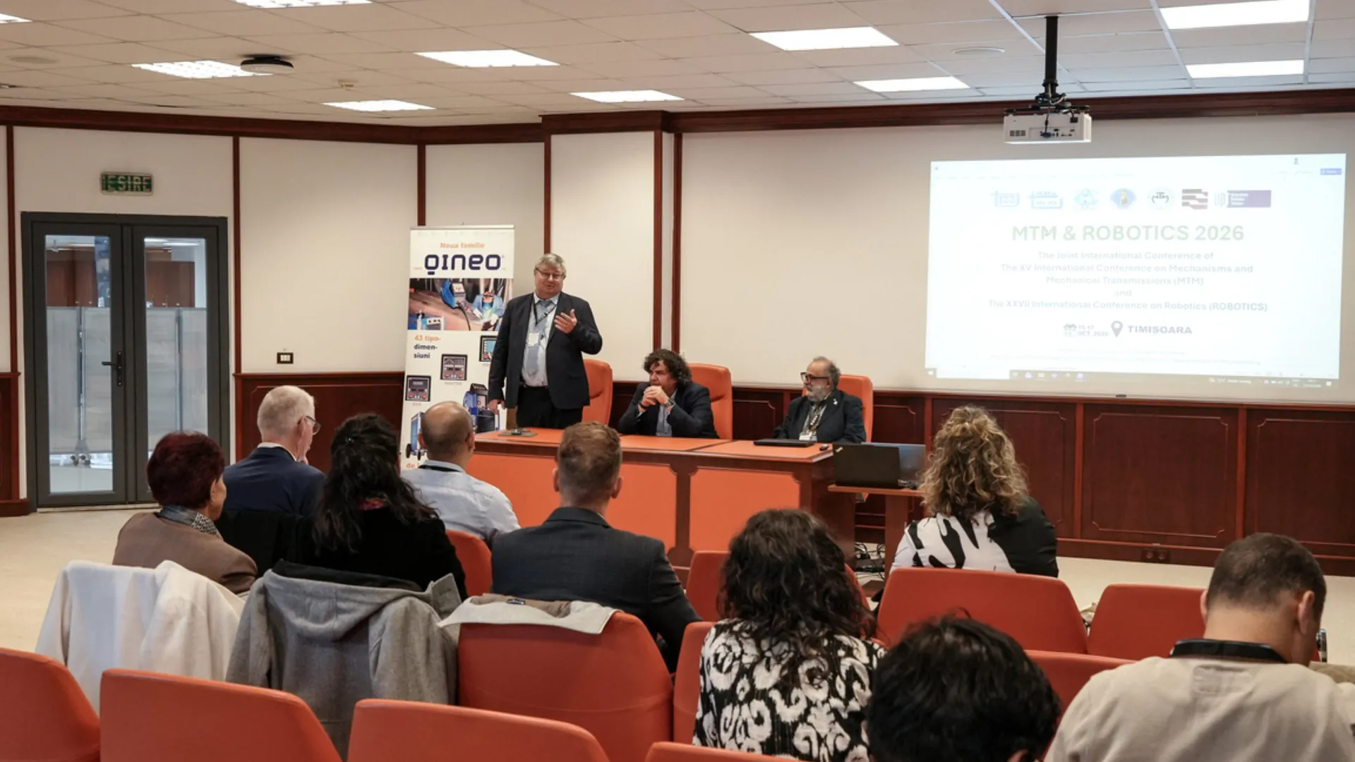 Robotică, mecanisme și sisteme inteligente: 14 țări reunite la Universitatea Politehnica Timișoara pentru o nouă ediție a conferinței internaționale MTM & ROBOTICS
