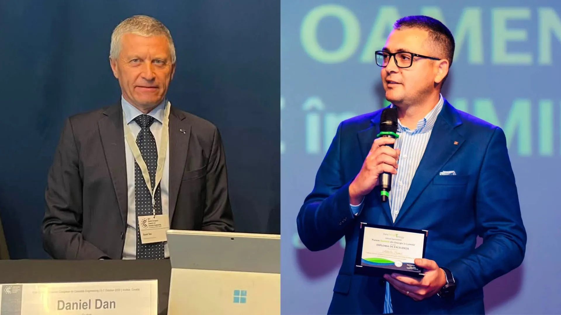 Două premii, aceeași vocație: profesori ai UPT, recunoscuți pentru excelență în cercetare și profesie