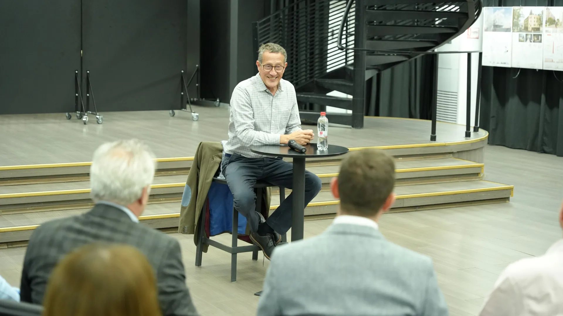 Richard Quest (CNN) a dezbătut marile teme economice și politice ale lumii cu partenerii Universității Politehnica Timișoara
