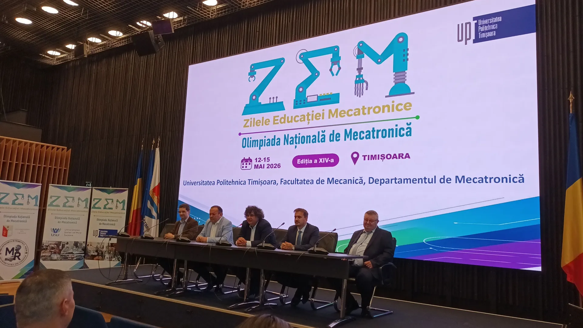 Zilele Educației Mecatronice 2026 au debutat la Timișoara: peste 140 de studenți participă la cea mai importantă competiție universitară de profil din România