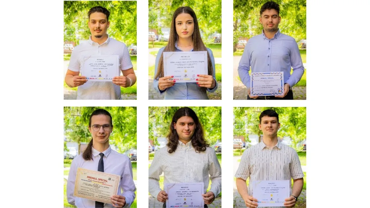 O nouă confirmare a școlii timișorene de Rezistența Materialelor. Studenții UPT, pe podium în competiția națională