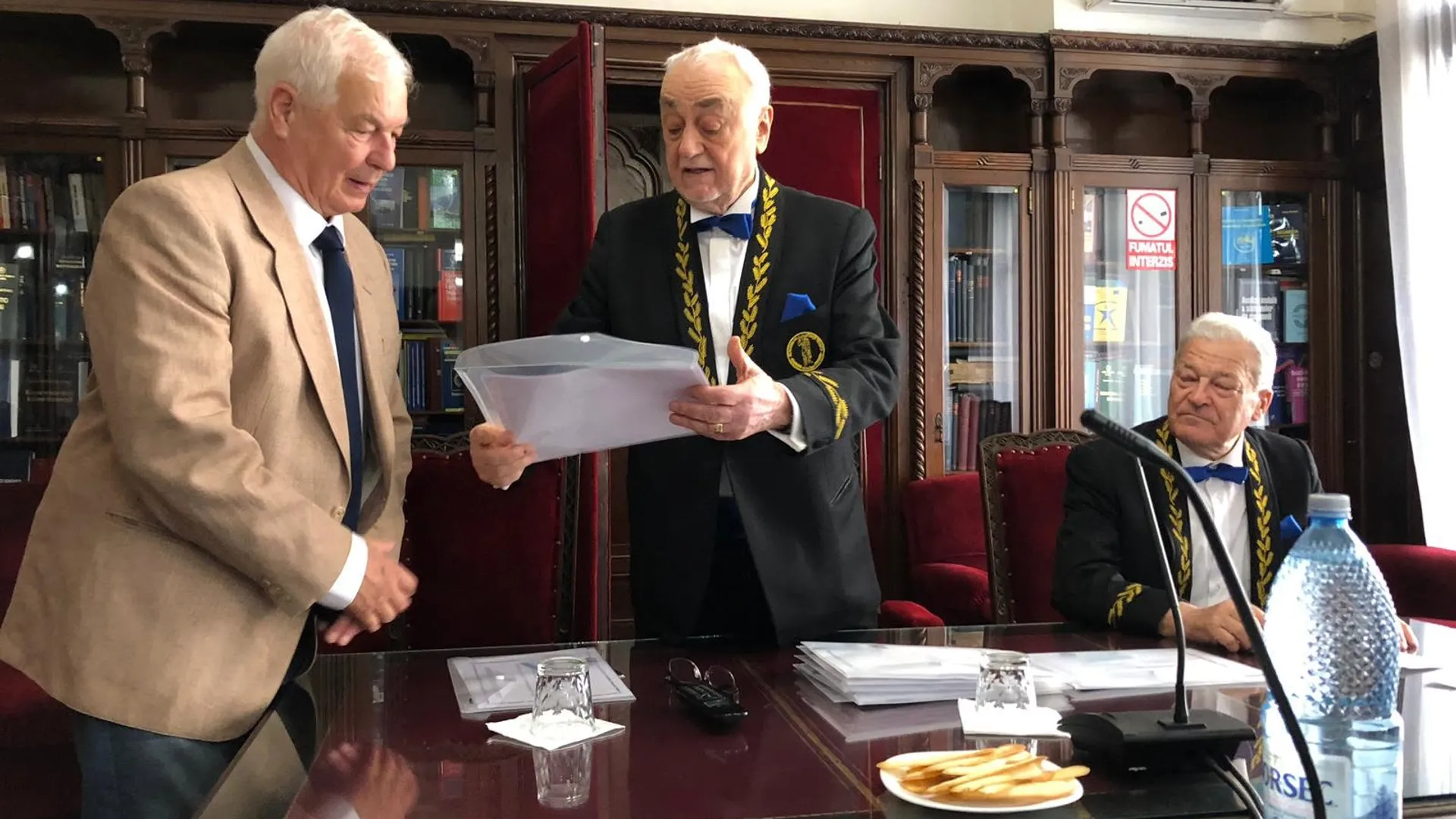 Professor Radu Băncilă, Honorary Member of ASTR