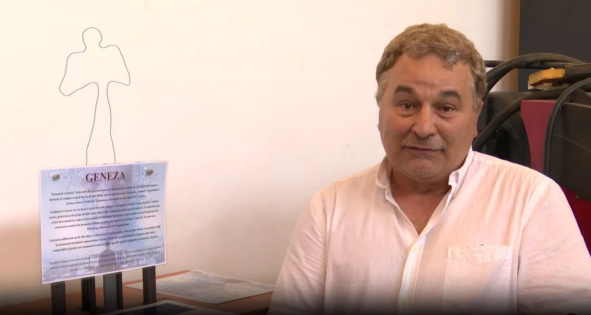 GENEZA, un simbol al misiunii universității, al cercetării avansate din UPT și o nouă formă de artă prin inginerie