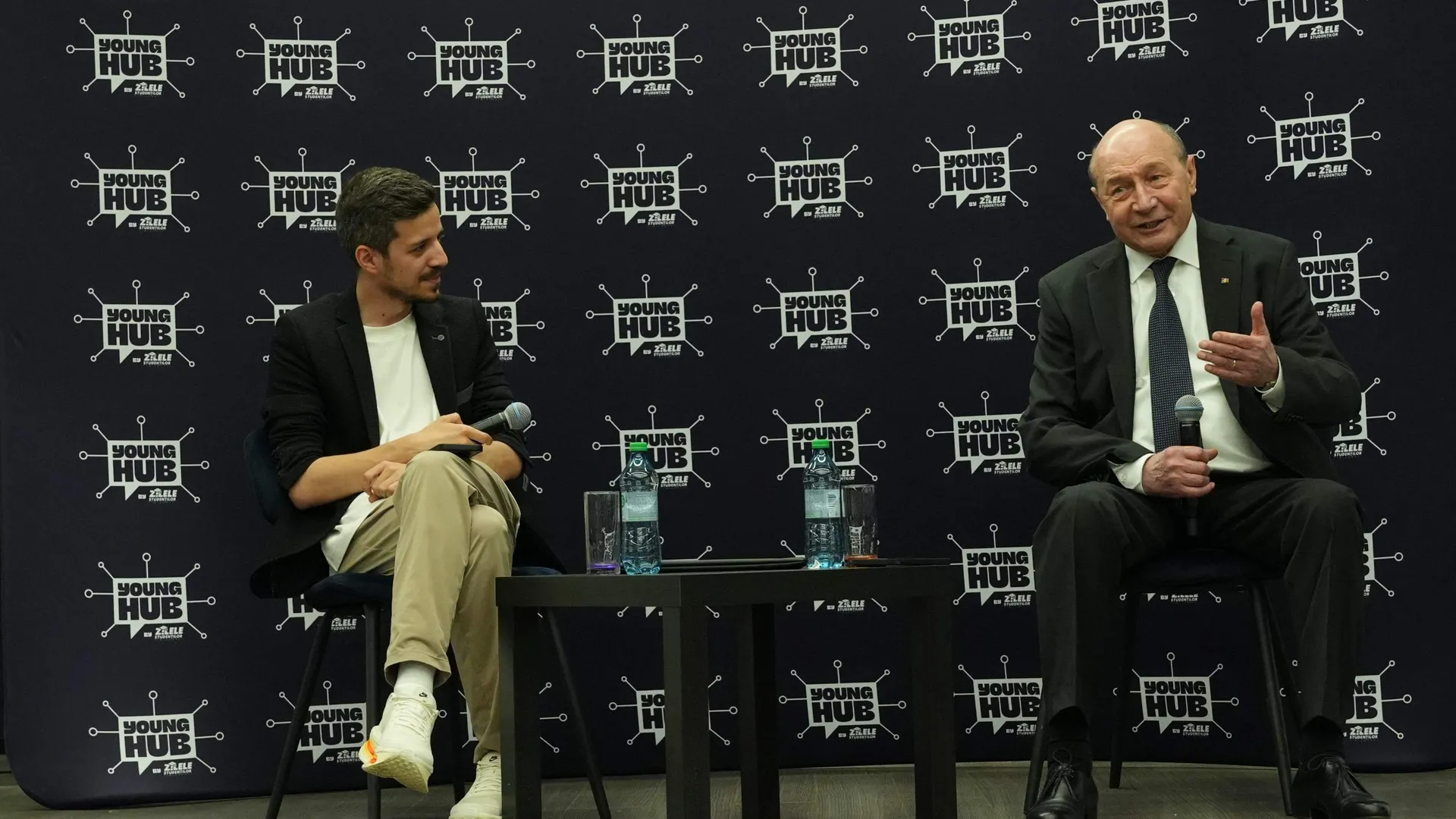 Traian Băsescu la UPT, îndemn către tineri la Zilele Studenților Timișoarei: „Învățați mai întâi o meserie, apoi intrați în politică!”